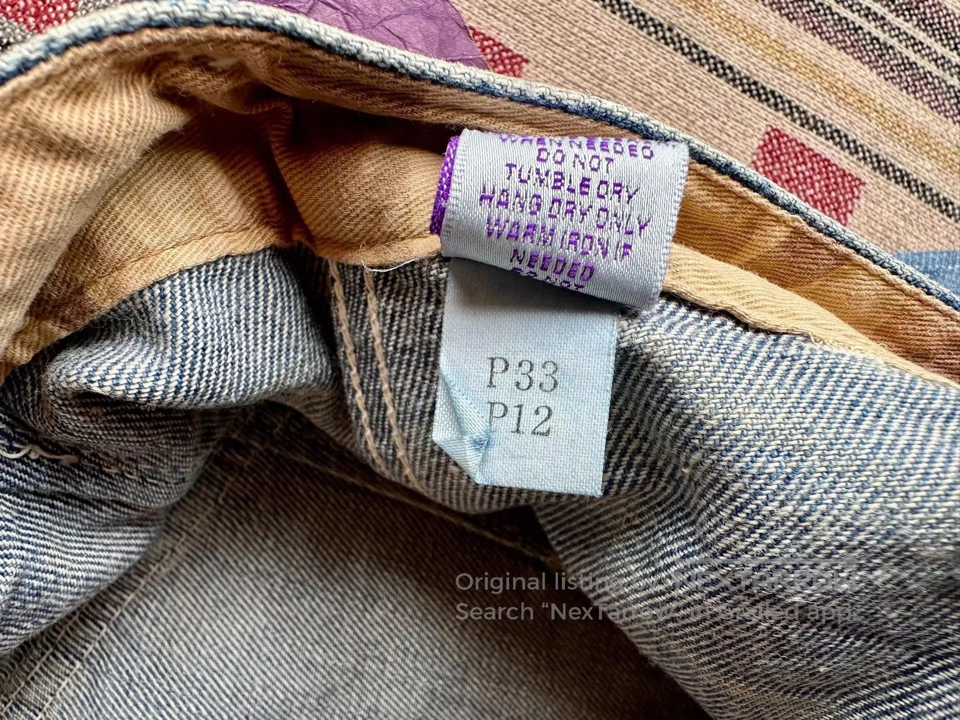 Prps Blue Distressed Denim Jeans with Patch Details. Size US 30 / EU 46 - 9 Thumbnail