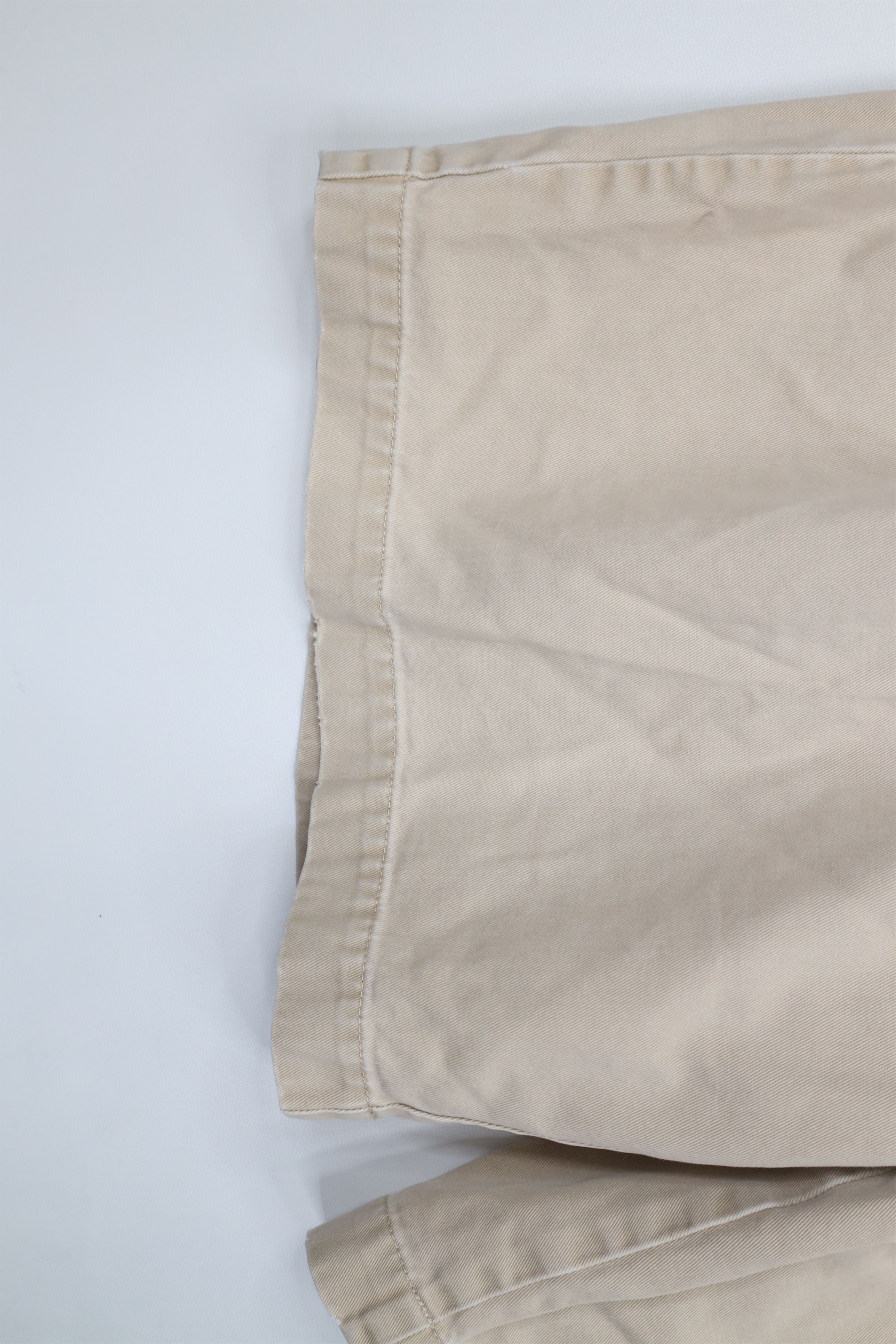 Ralph Lauren × Vintage Vintage 90s Ralph Lauren Knee Pleated Chino Shorts Cotton Size US 36 / EU 52 - 6 Thumbnail