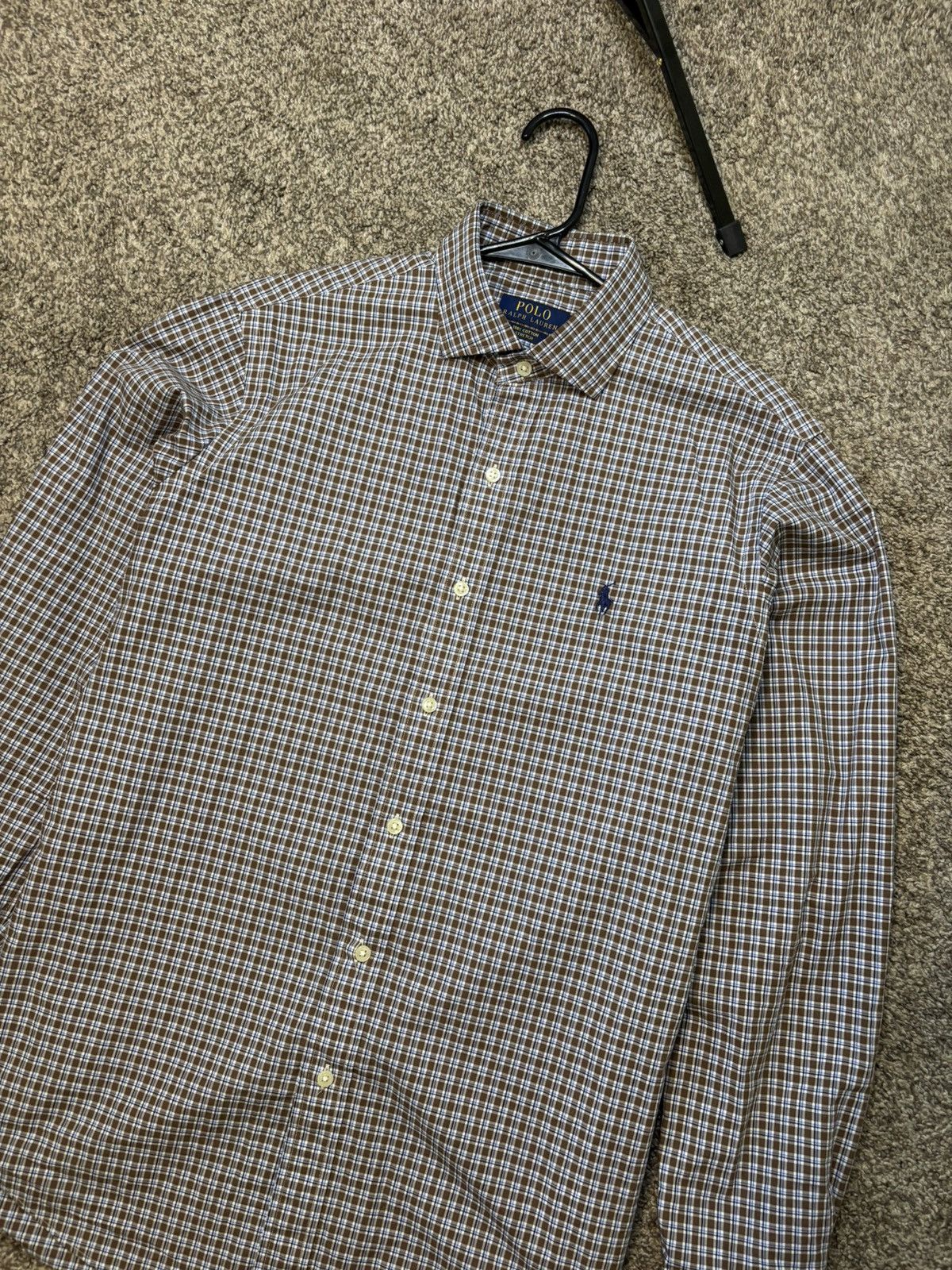 Polo Ralph Lauren Polo Ralph Lauren Men's Classic-Fit Gingham Oxford Shirt Size US M / EU 48-50 / 2 - 4 Thumbnail