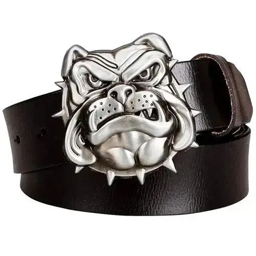 Designer 115cm Angry Dog Belt Size ONE SIZE - 1 Thumbnail