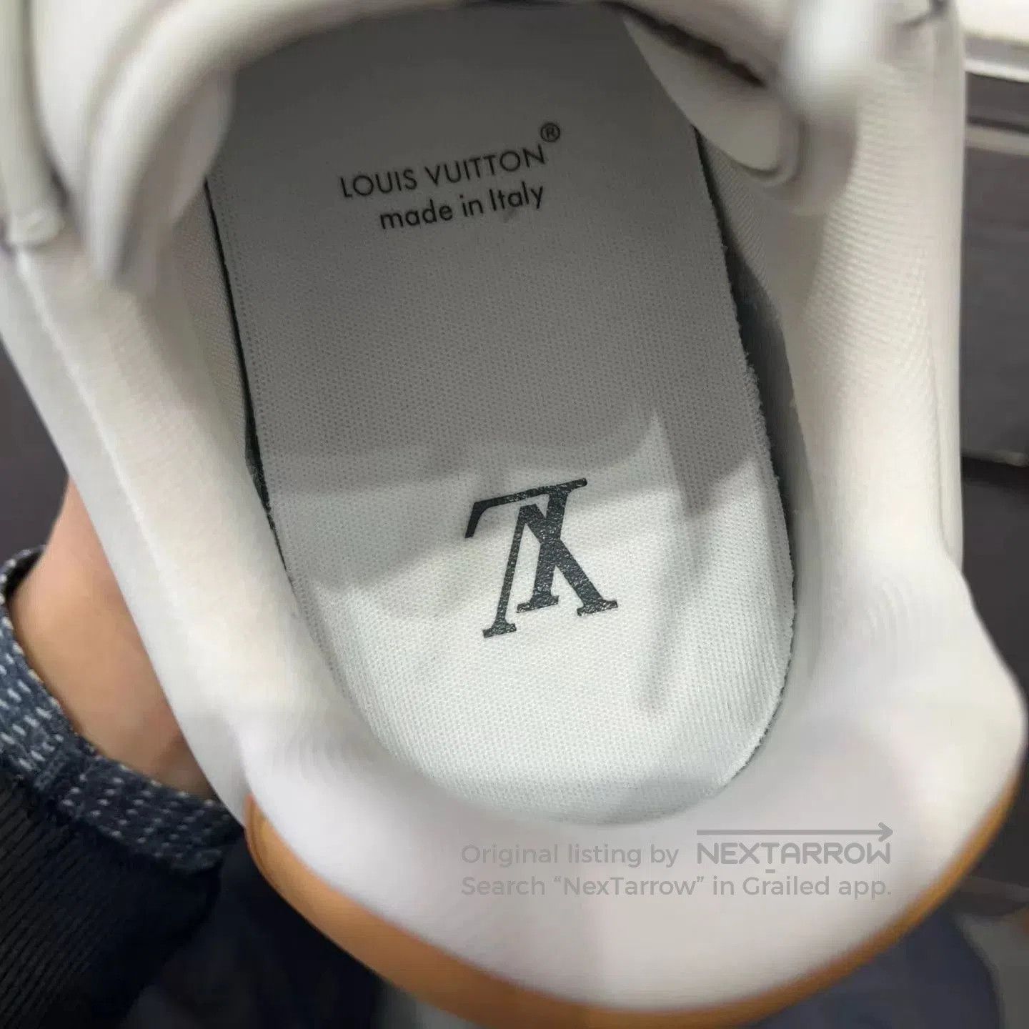 Louis Vuitton Beige Low-Top Sneakers Size 8. Size US 8 / EU 41 - 8 Thumbnail