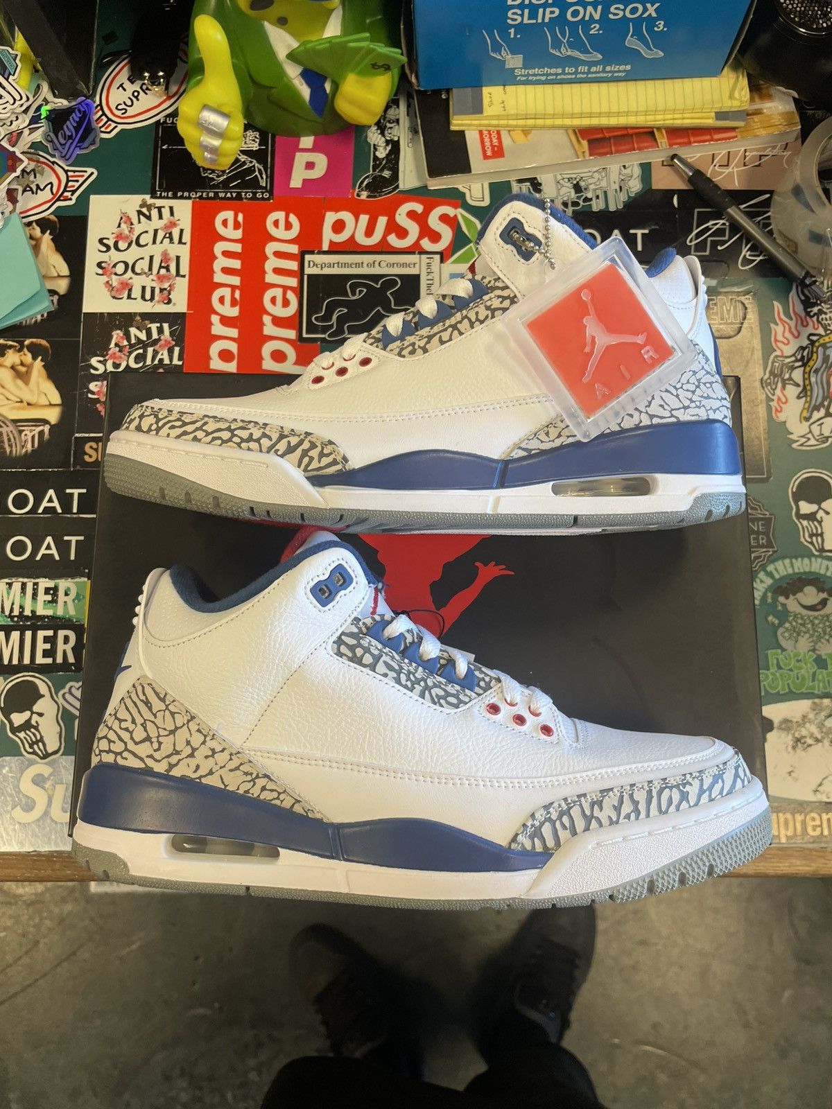 Jordan Brand Jordan 3 True Blue (2016) Size US 9.5 / EU 42-43 - 1 Thumbnail