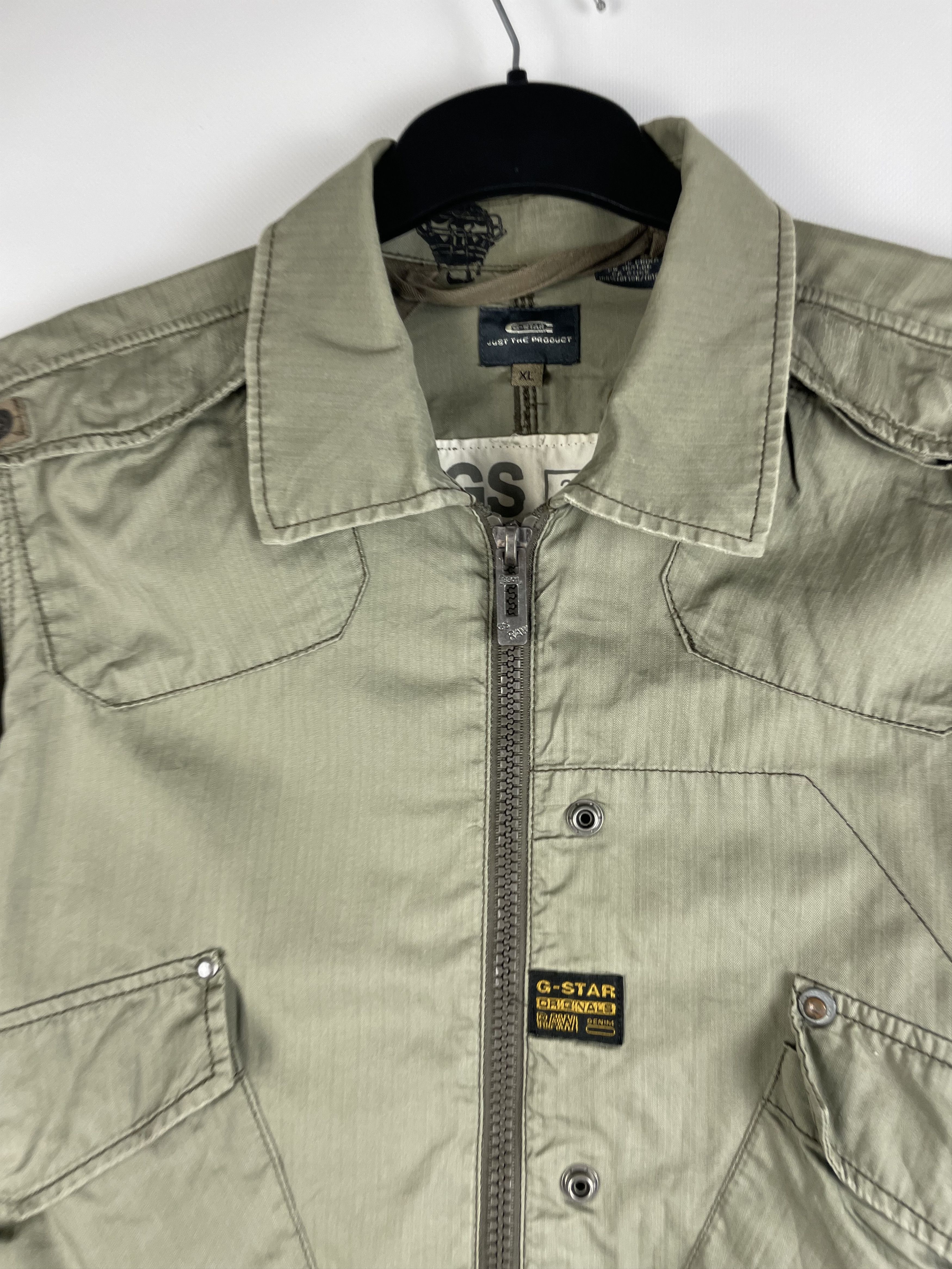 G-Star Vintage Y2K G-Star Quilted Jacket Size US XL / EU 56 / 4 - 4 Thumbnail