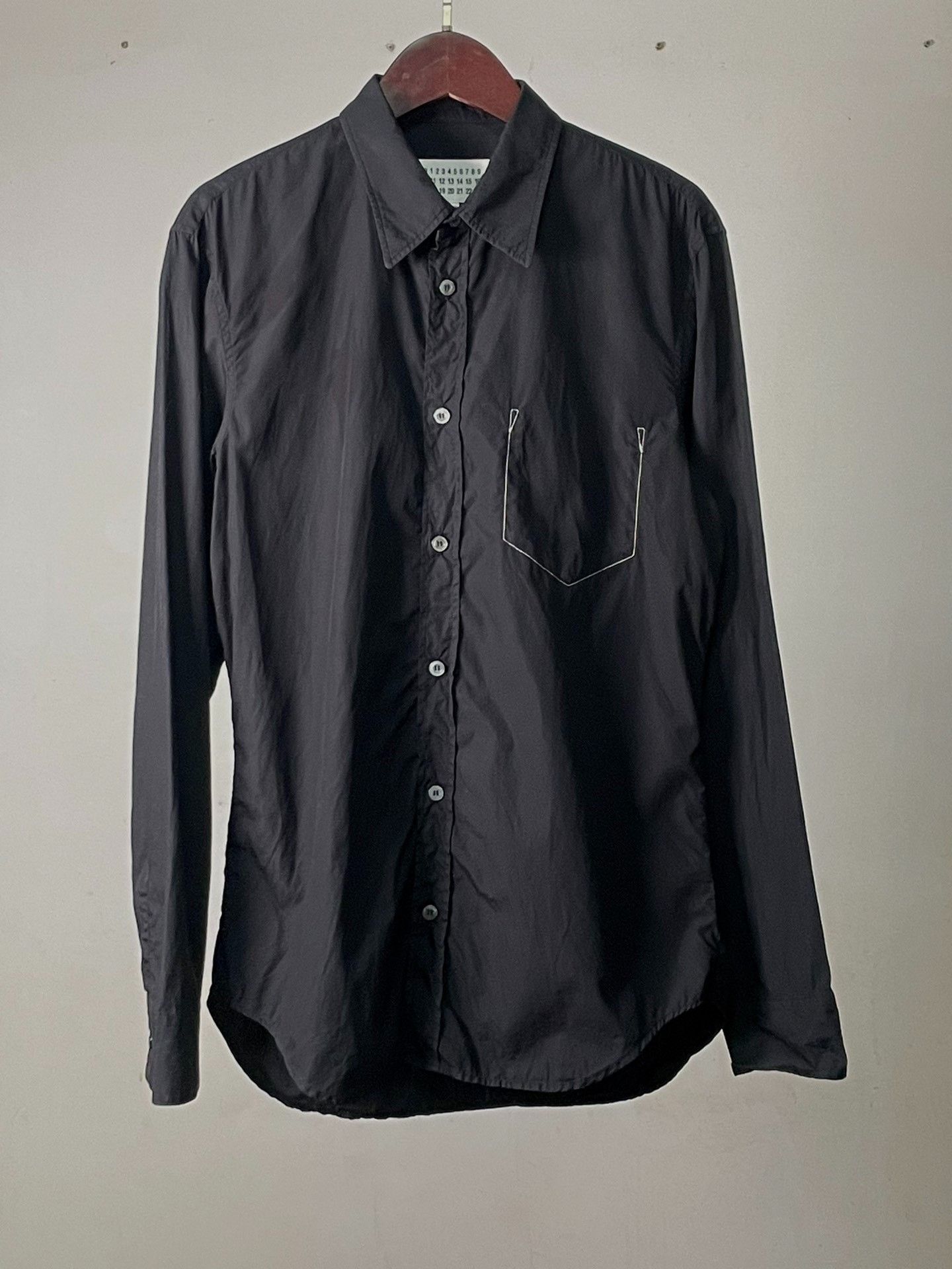 Maison Margiela Maison Margiela Size 38 Back-stitch pocket shirt size38 250 Size US XXS / EU 40 - 3 Thumbnail