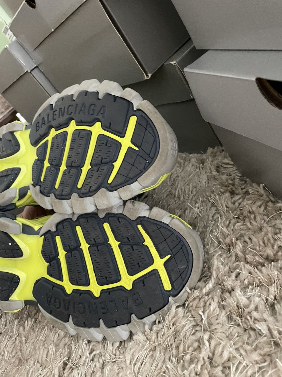 Balenciaga Balenciaga Track 2 Green Grey Size US 13 / EU 46 - 10 Thumbnail