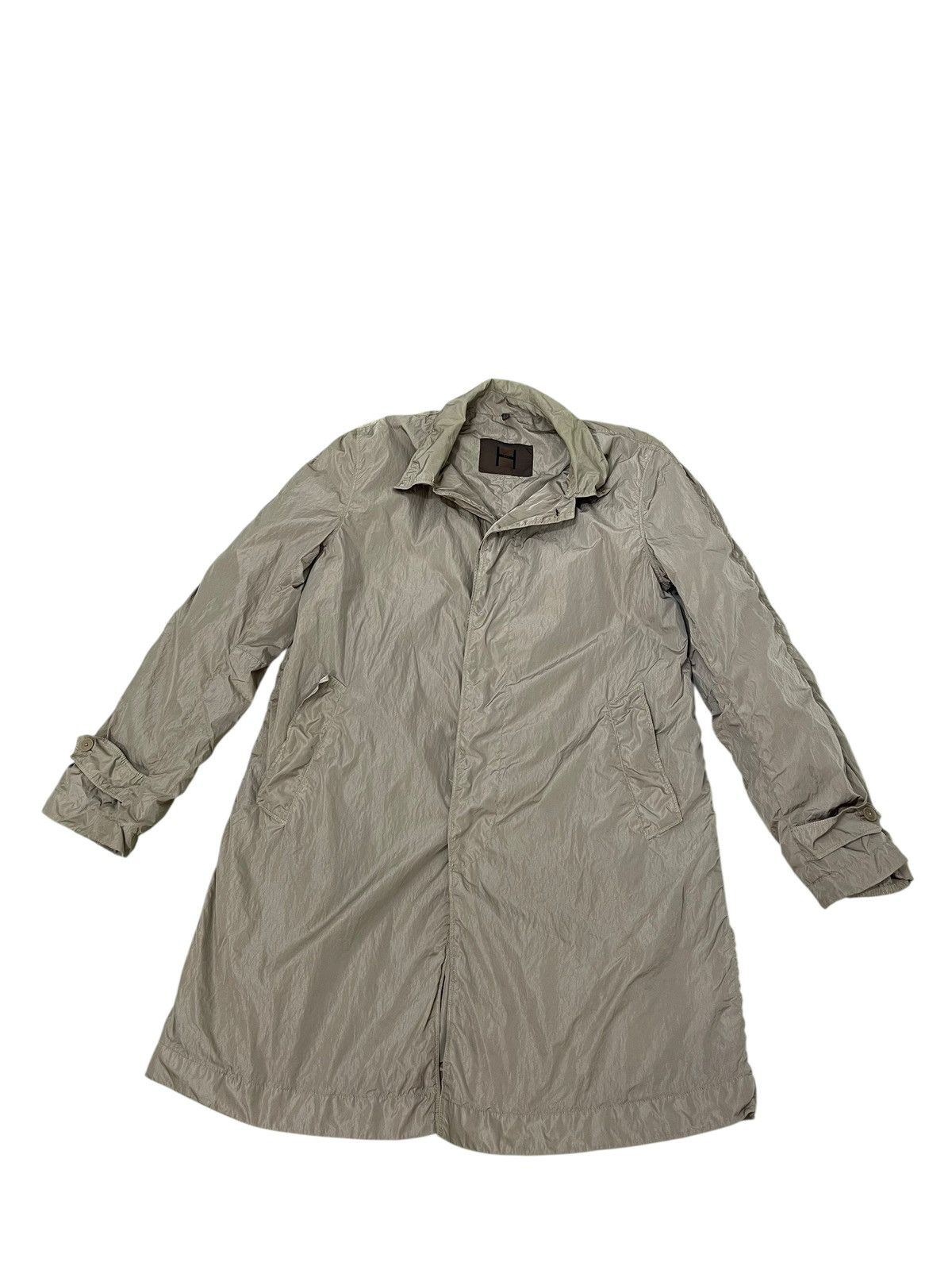 Comme des Garcons H 948 by Herno Nylon Italy Tessuto Long Jacket 6🟩8 Size US M / EU 48-50 / 2 - 1 Thumbnail