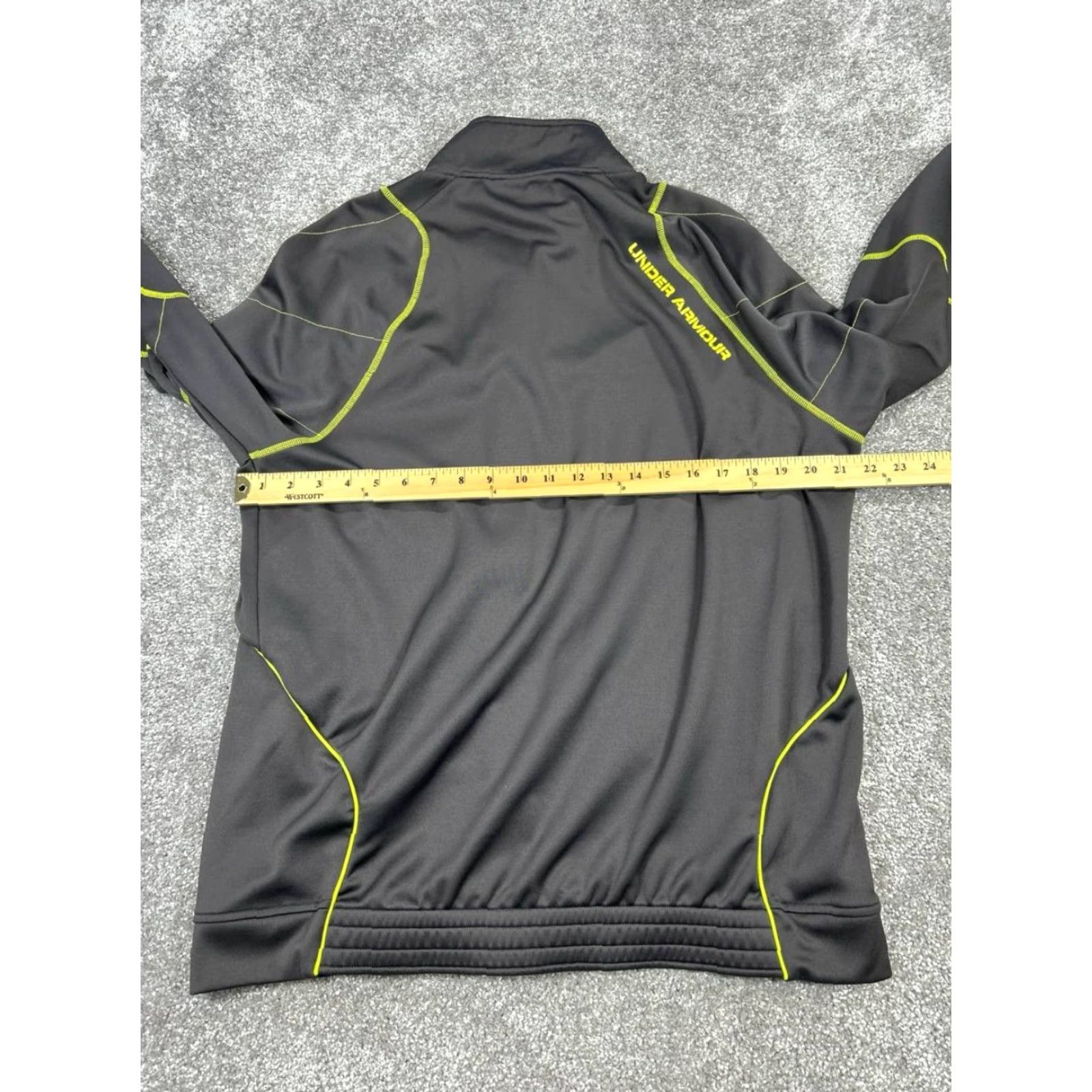 Under Armour Under Armour Jacket Mens L Gray Green All Season Gear Full Zip Size US L / EU 52-54 / 3 - 6 Thumbnail