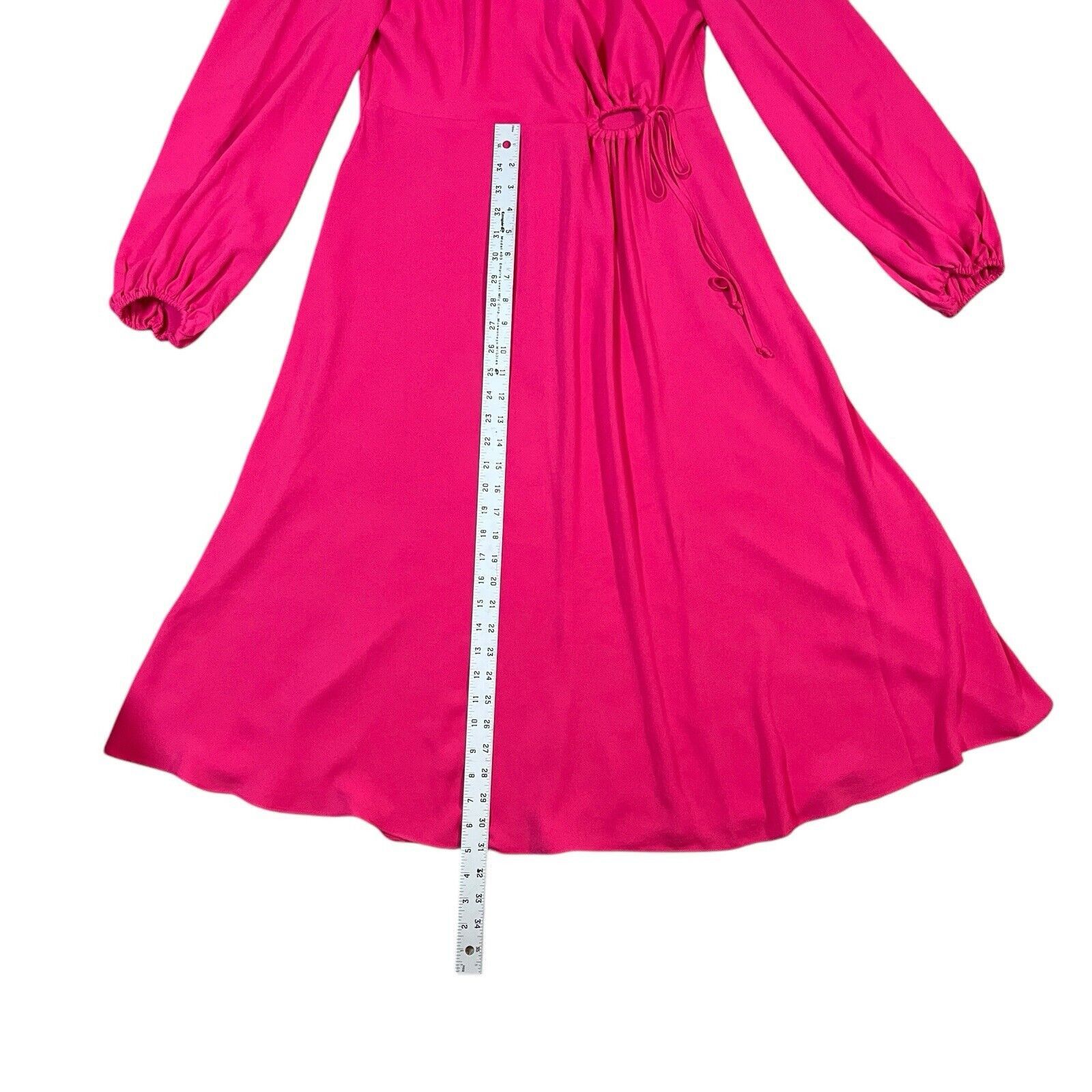 Other CAbi Delight Midi Dress Fushcia Hot Pink Cutout Size Small Size S / US 4 / IT 40 - 4 Thumbnail