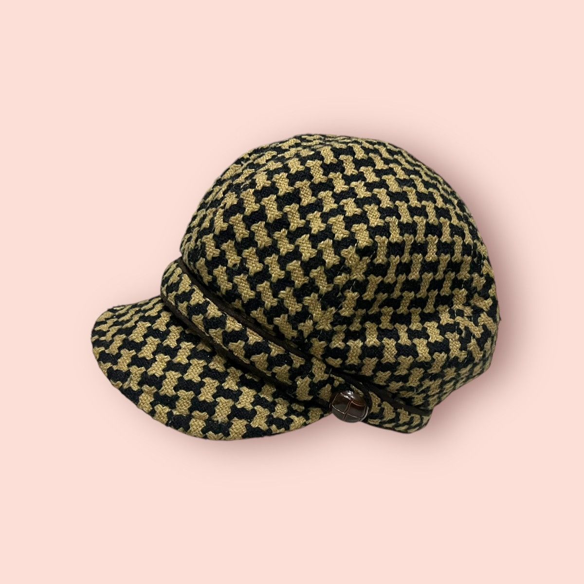 Japanese Brand × Vintage VINTAGE 2OZ DOGBONE WOVEN GATSBY BAKER BOY NEWSBOY HAT Size ONE SIZE - 5 Thumbnail