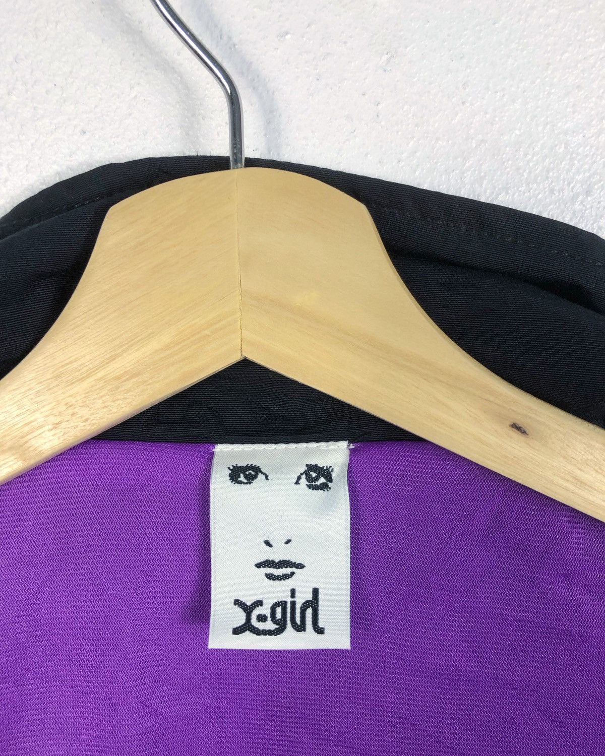 X-Girl Rare X-girl Kim Gordon Sonic Youth Big Logo Button Jacket Size XS / US 0-2 / IT 36-38 - 11 Thumbnail