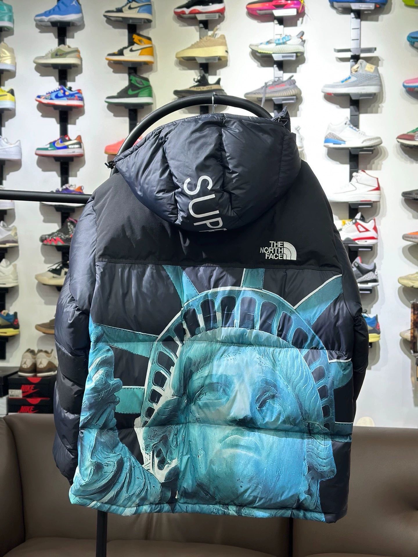 Supreme Supreme x TNF Statue of Liberty Collaboration Down Jacket Size US L / EU 52-54 / 3 - 2 Thumbnail