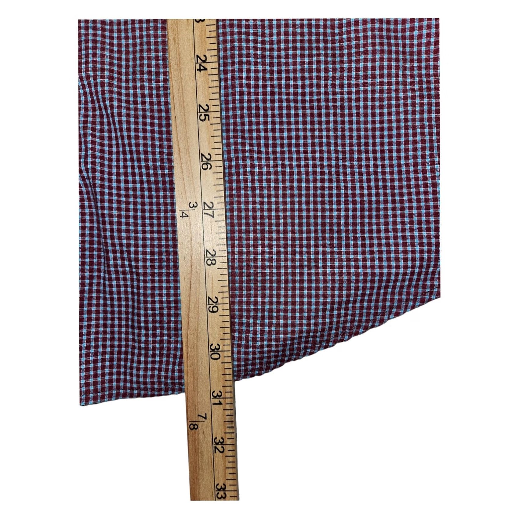 Roper Roper Pearl Snap Shirt Short Sleeve Men Large Red Check Western Cowboy Shirt Size US L / EU 52-54 / 3 - 4 Thumbnail