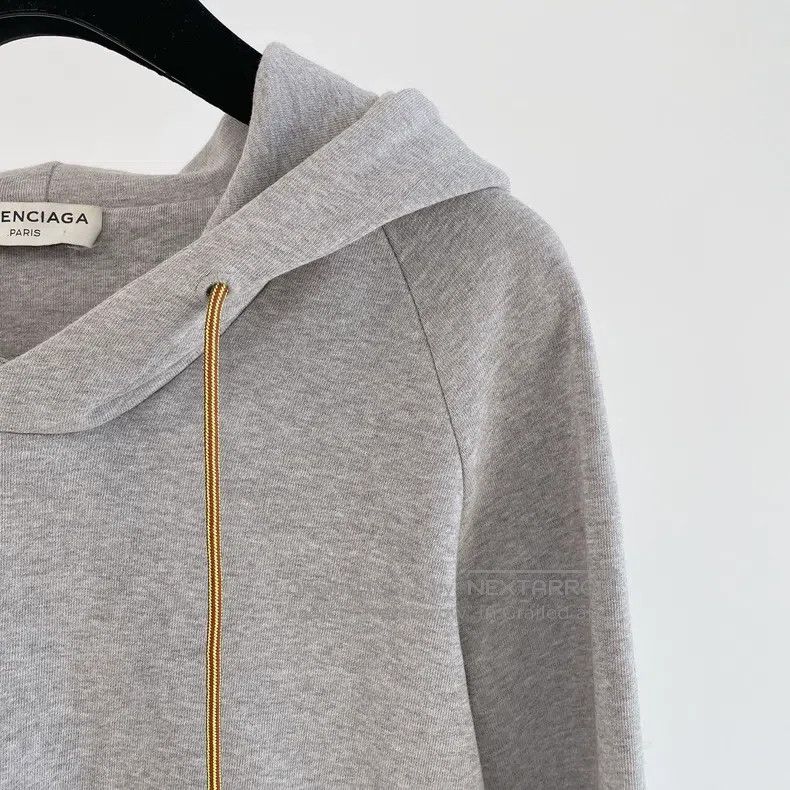 Balenciaga Balenciaga Gray Hoodie, Size XL Size US XL / EU 56 / 4 - 3 Thumbnail