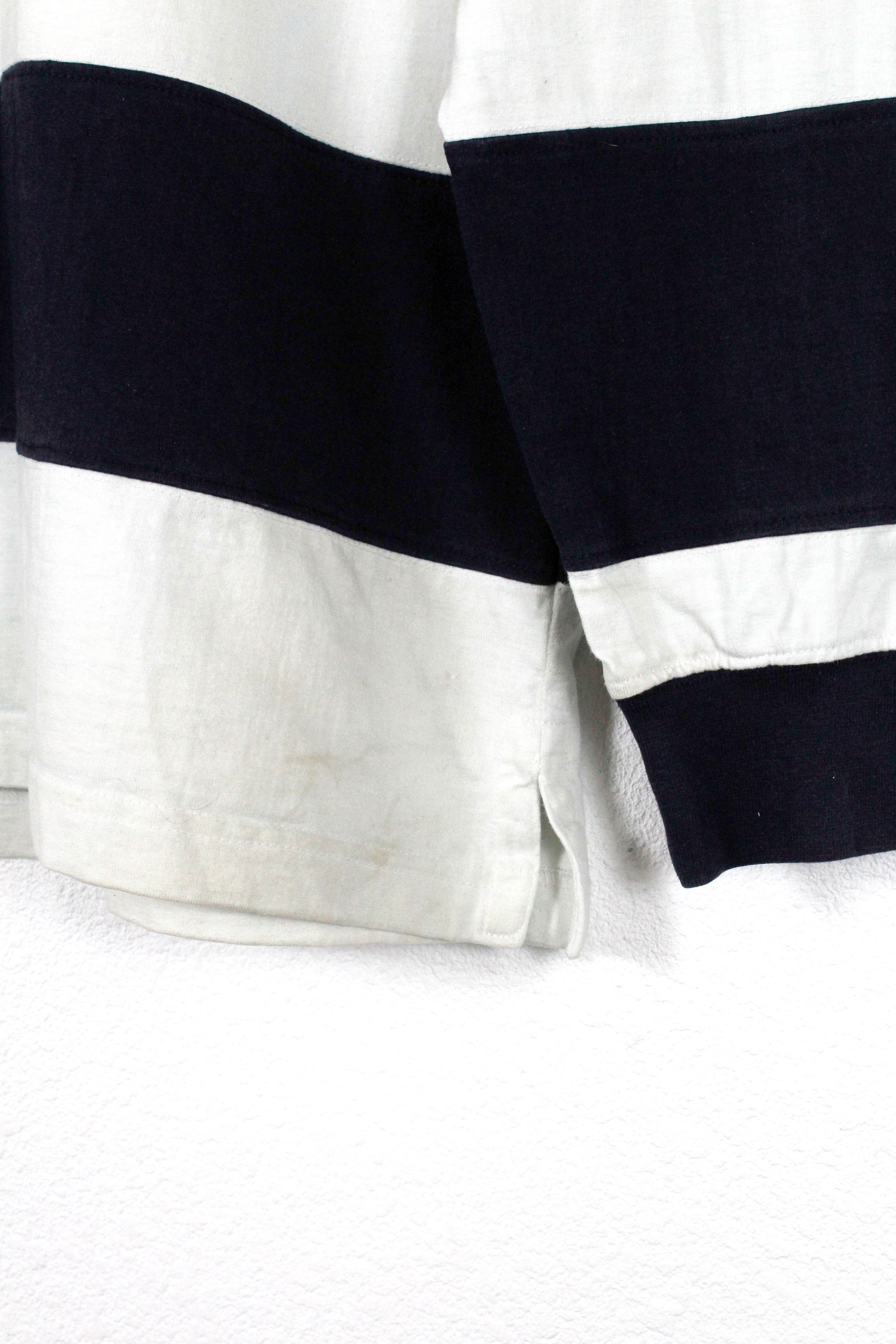 Rugby Ralph Lauren Vintage Ralph Lauren Rugby Polo 90s Striped Preppy Size S / US 4 / IT 40 - 5 Thumbnail