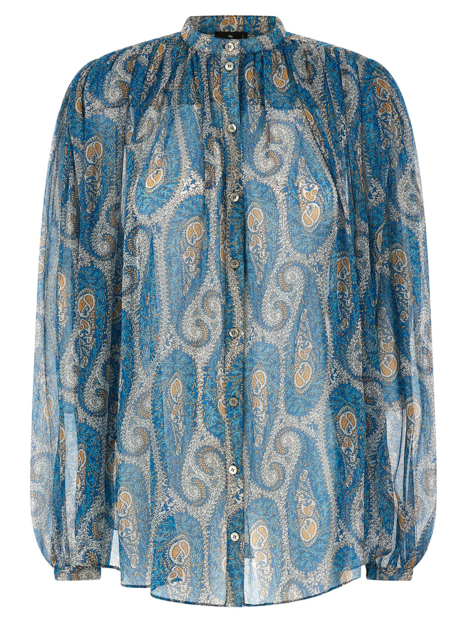 Etro Silk shirt Size S / US 4 / IT 40 - 1 Thumbnail