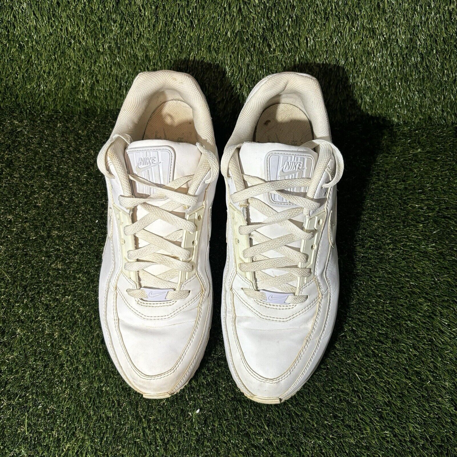 Nike Size 12 - Nike Air Max LTD 3 Triple White Size US 12 / EU 45 - 2 Thumbnail
