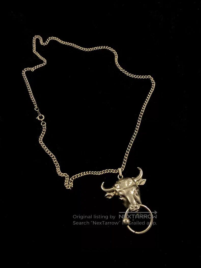 Jean Paul Gaultier jean paul gaultier Bull head necklace Size ONE SIZE - 1 Thumbnail