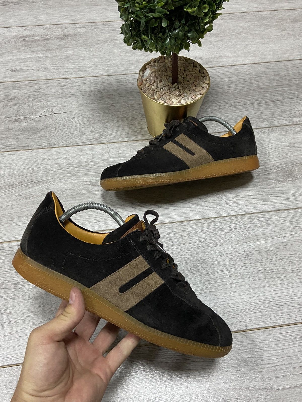 Ludwig Reiter GAT BW Sport 265 Ludwig Reiter vintage leather sneakers Size US 9 / EU 42 - 1 Thumbnail