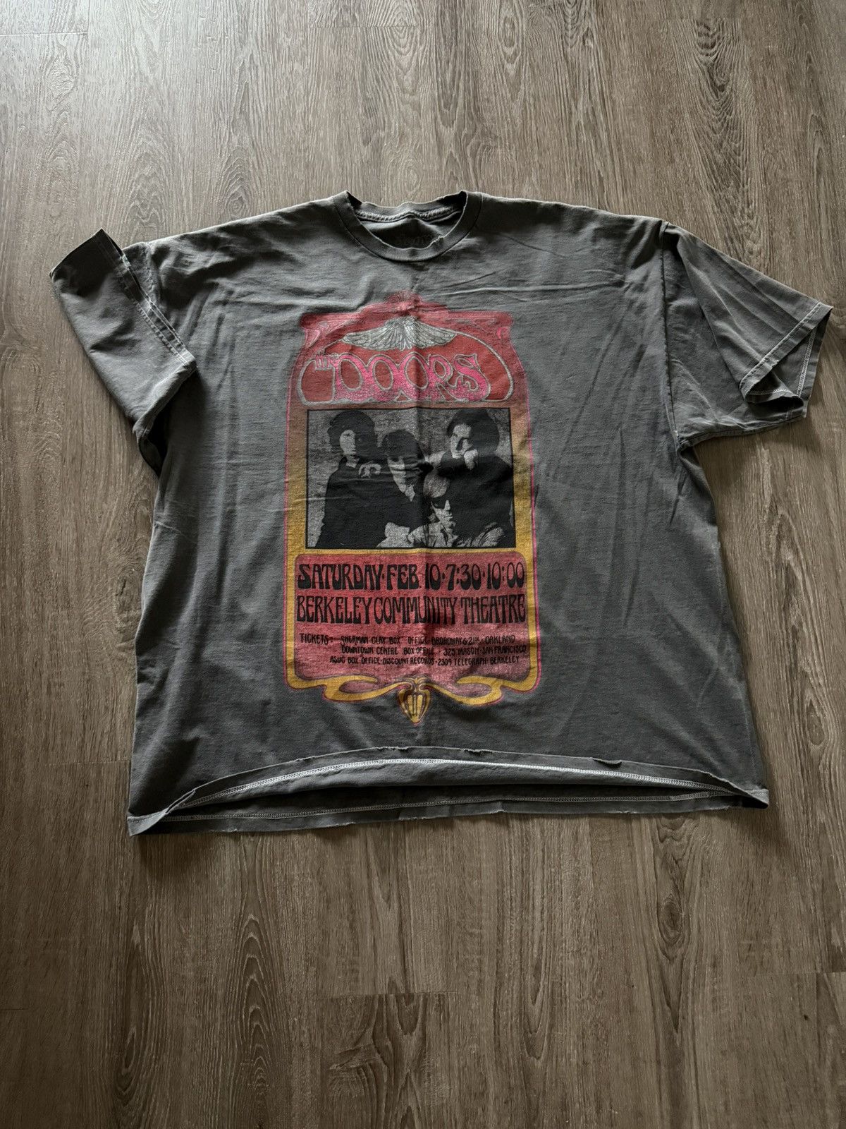 Urban Outfitters Vintage Doors tour merch tee Size US XL / EU 56 / 4 - 1 Thumbnail