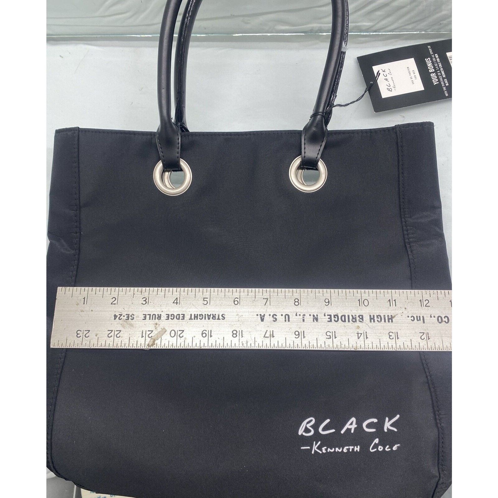 Kenneth Cole Kenneth Cole Little Black Nylon Tote 12 x 12-NEW with tags Size ONE SIZE - 6 Thumbnail