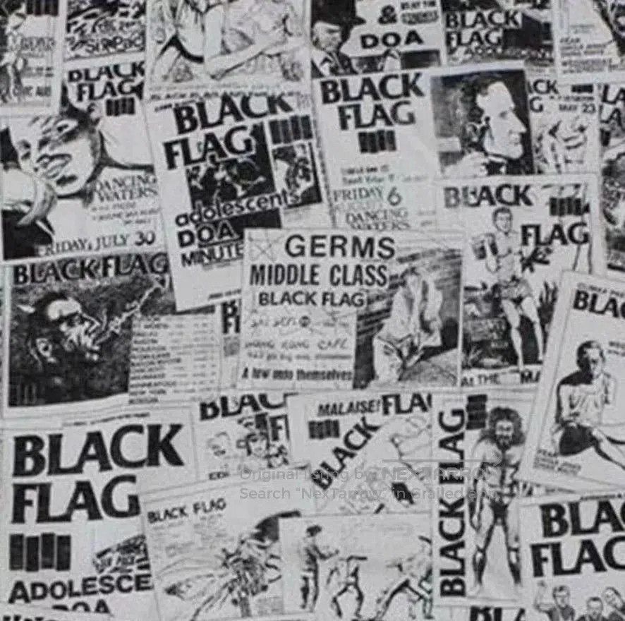 Vintage Black Flag Vintage 00s Tee. Size US M / EU 48-50 / 2 - 4 Thumbnail
