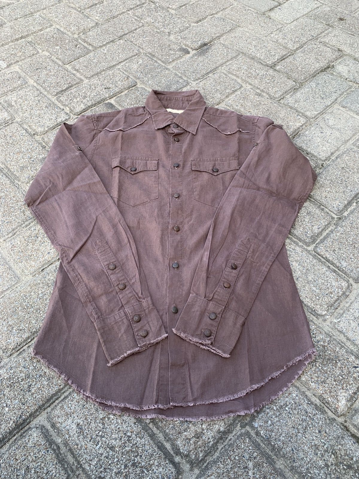 If Six Was Nine G.O.A Japanese Western Button Shirt Size US M / EU 48-50 / 2 - 3 Thumbnail