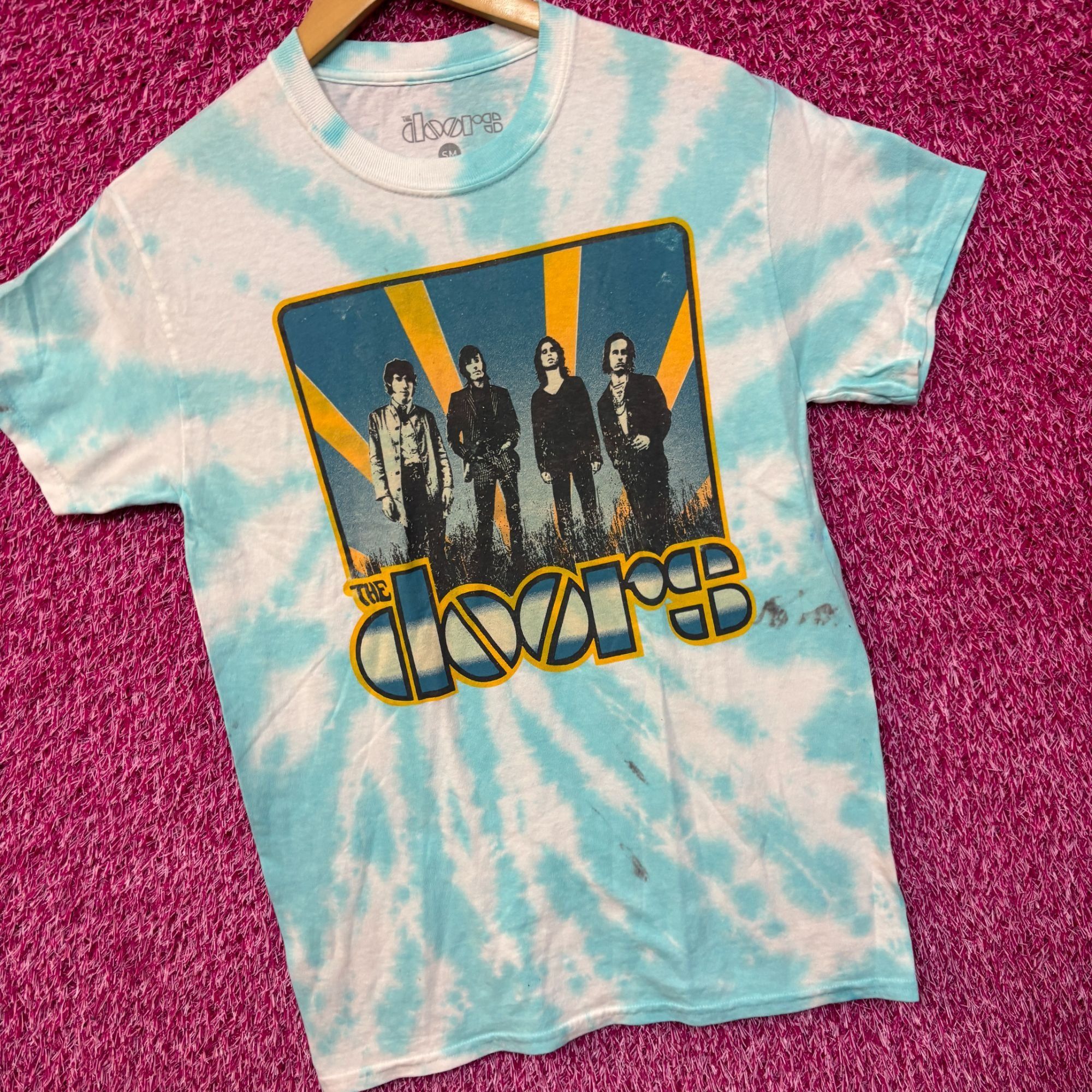 Band Tees The Doors Waiting for the Sun Psychedelic Rock Tie S Size US S / EU 44-46 / 1 - 3 Thumbnail