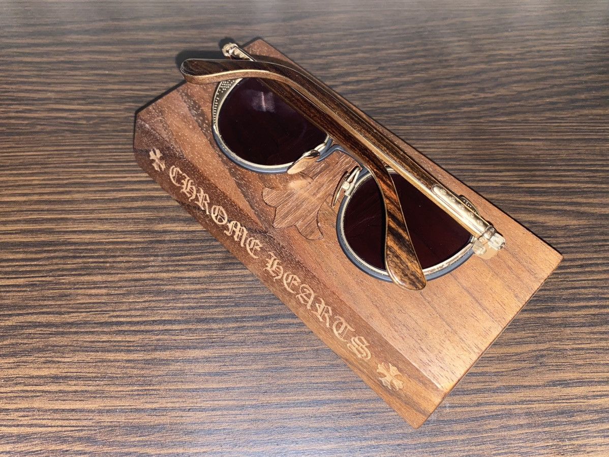 Chrome Hearts PREYANK II Chrome Hearts (P) Sunglasses Size ONE SIZE - 7 Thumbnail