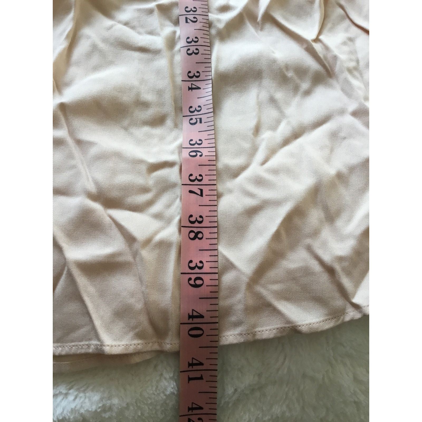 Uniqlo Uniqlo Pink Rayon Long-Sleeve Shirt Dress Size S / US 4 / IT 40 - 16 Thumbnail