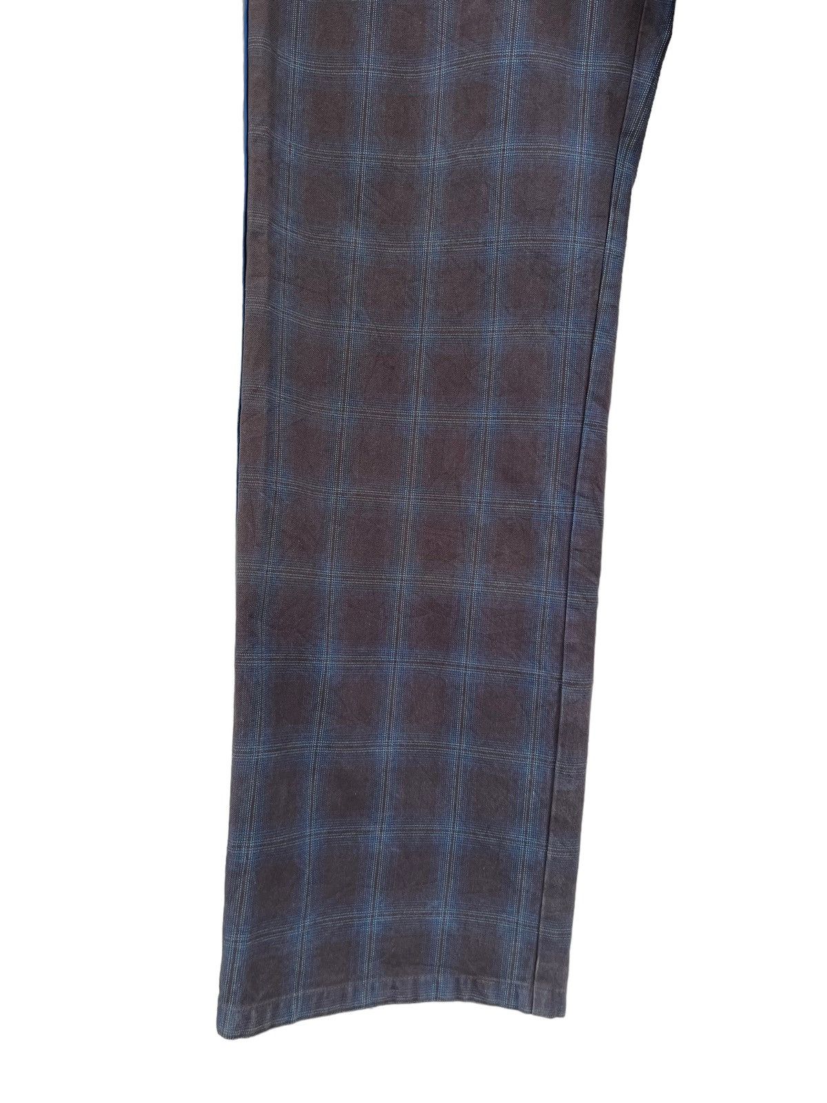 Vintage SAMPLE DESIGN WORKS Japan Shadow Plaid Cargo Trouser Pant Size US 32 / EU 48 - 9 Thumbnail
