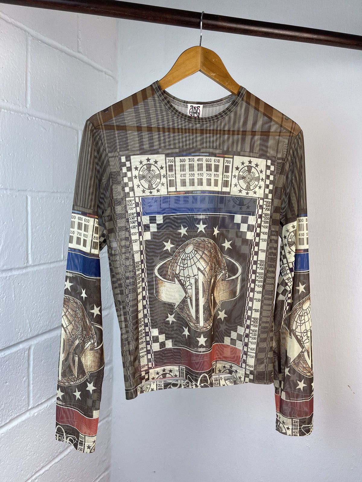 Grailed × Jean Paul Gaultier Most Iconic 1994 Runway Jean Paul Gaultier Globe Mesh Top Size US S / EU 44-46 / 1 - 8 Thumbnail
