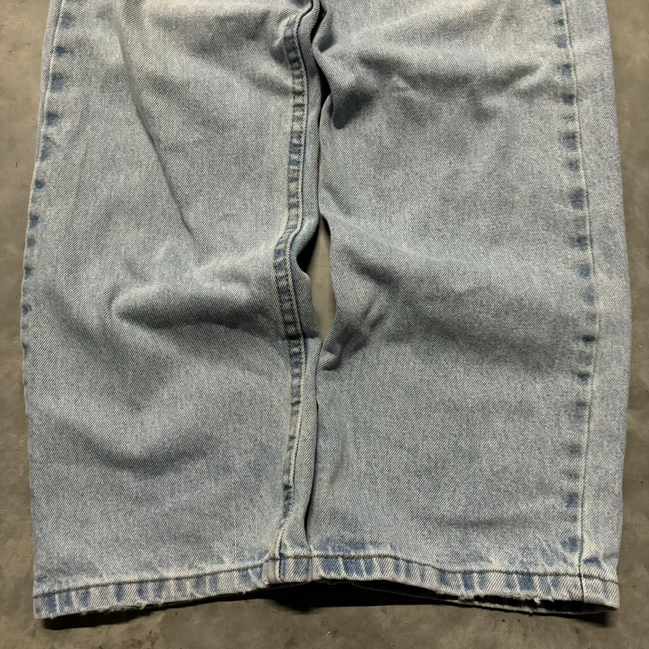 Japanese Brand × Vintage Crazy Vintage Y2K/2000s Light Wash Essential Denim Jeans! Size US 34 / EU 50 - 6 Thumbnail