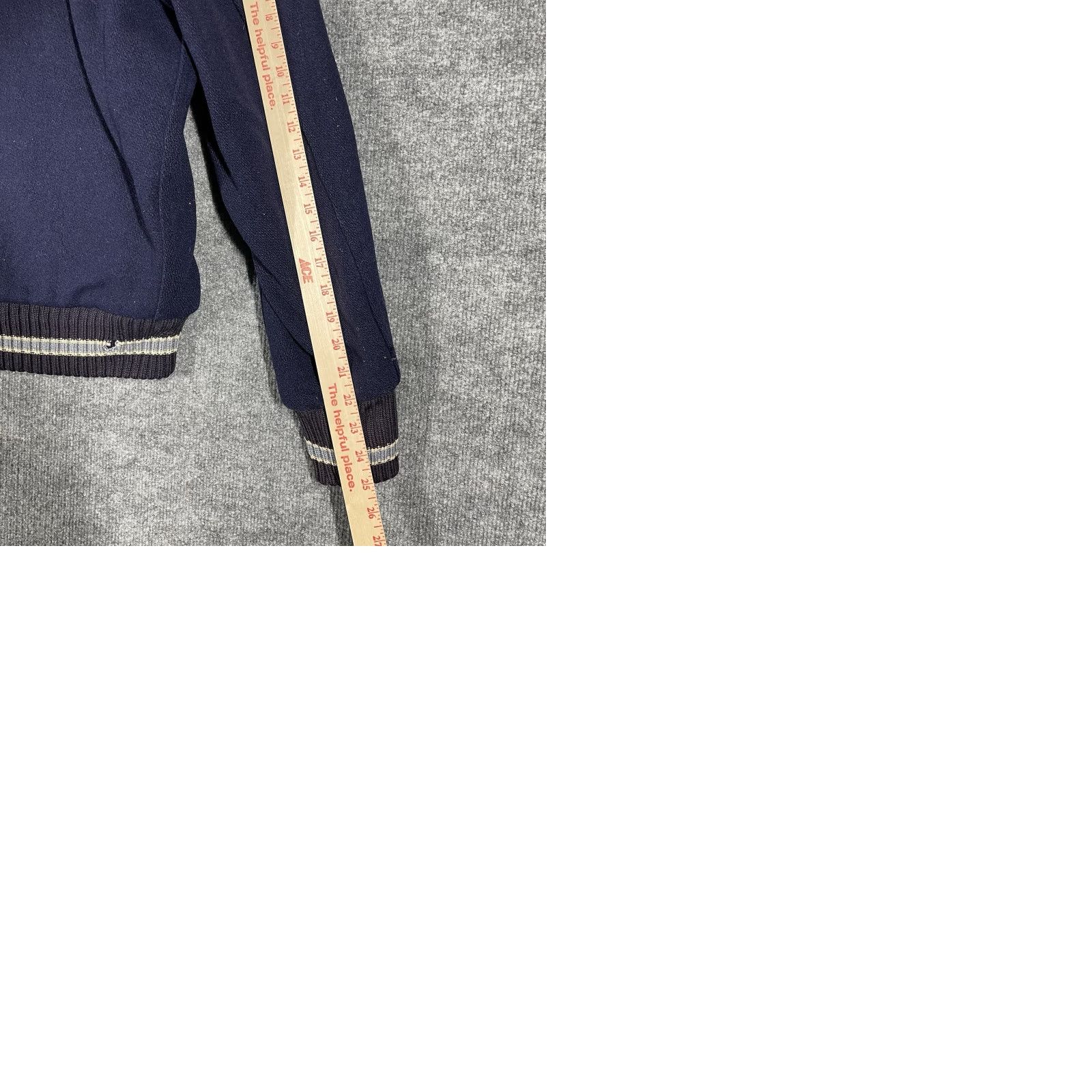 Vintage VINTAGE Albion Knitting Mills Stadium Jacket Mens Size S Wool 50s Blue Rockabilly Decade 1950s Varsity Letterman Size US S / EU 44-46 / 1 - 12 Thumbnail
