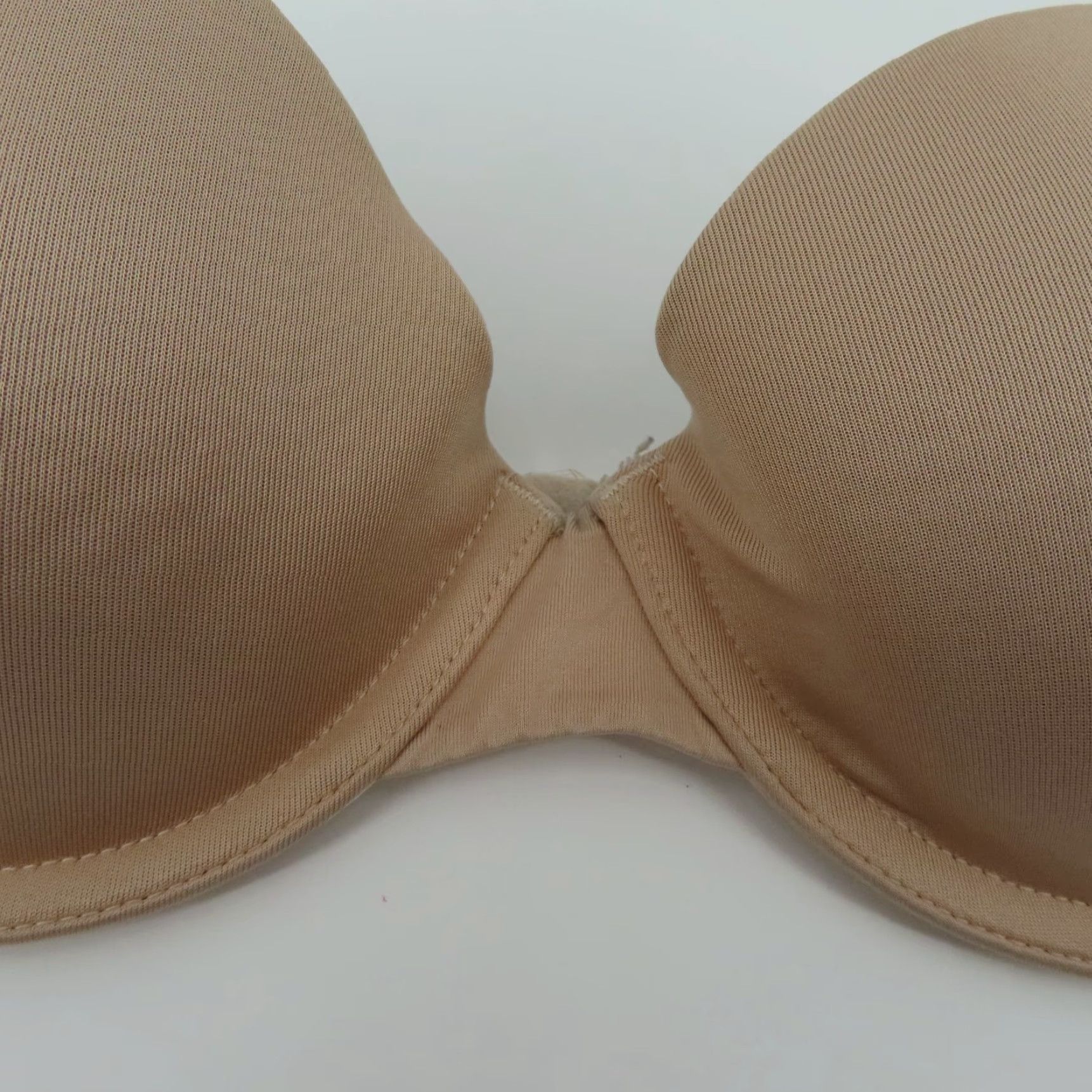 Vintage Maidenform Strapless Push Up Bra 34A 15763 Beige Underwire Padded Women Size ONE SIZE - 3 Thumbnail