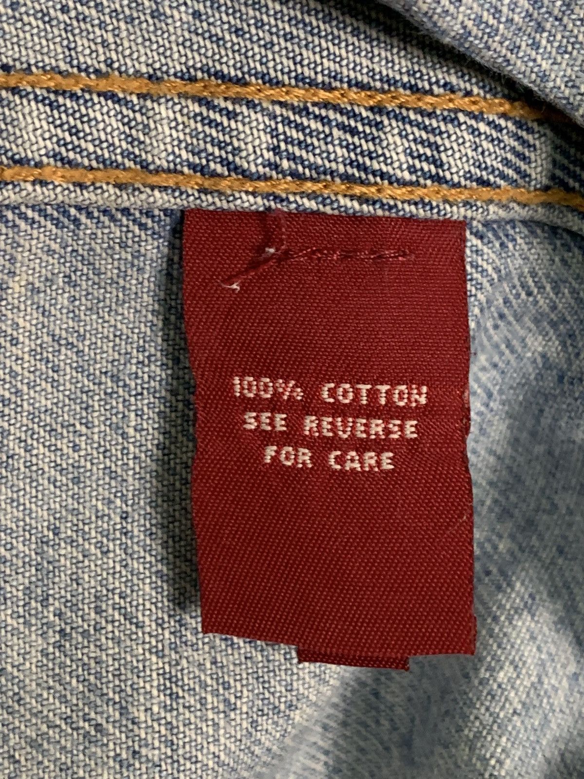 Japanese Brand Rare Design The Net International Jeans Trucker Jackets Size L / US 10 / IT 46 - 5 Thumbnail