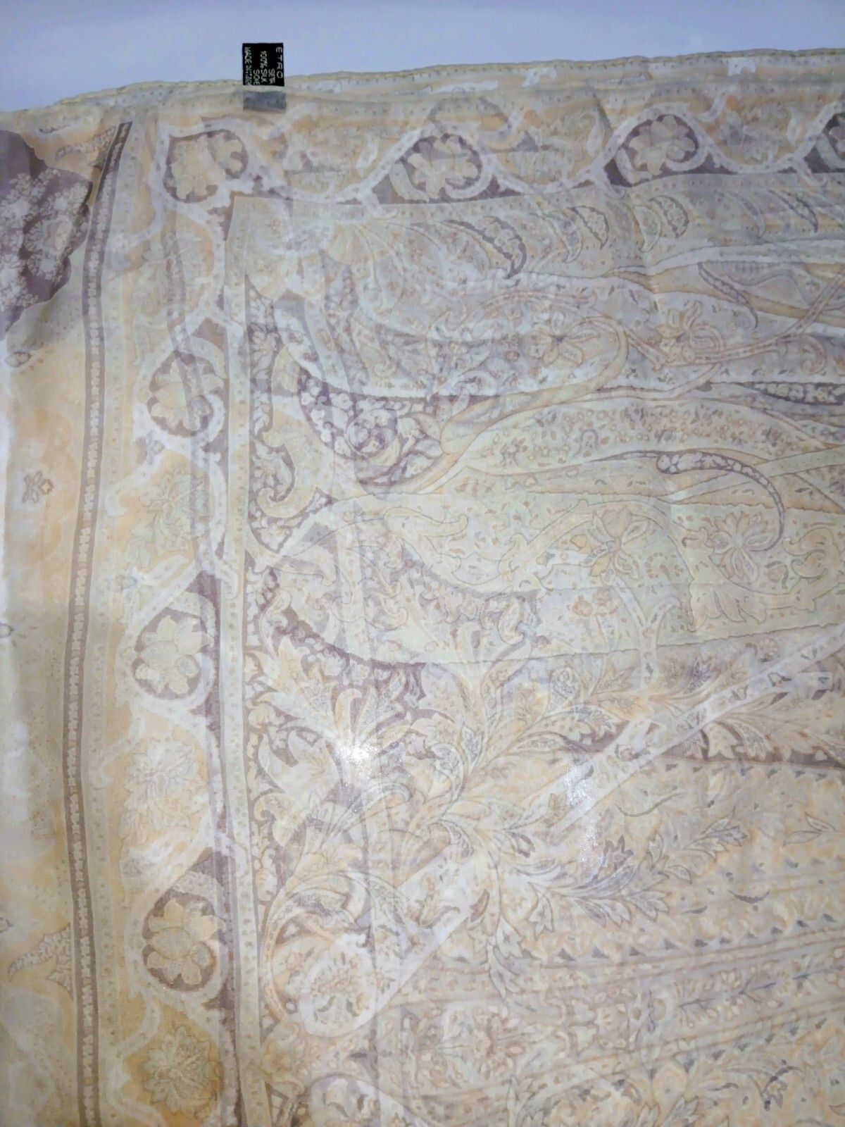 Etro ETRO MILANO ITALY Paisley Abstract Silk Scarf Shawl Size ONE SIZE - 8 Thumbnail