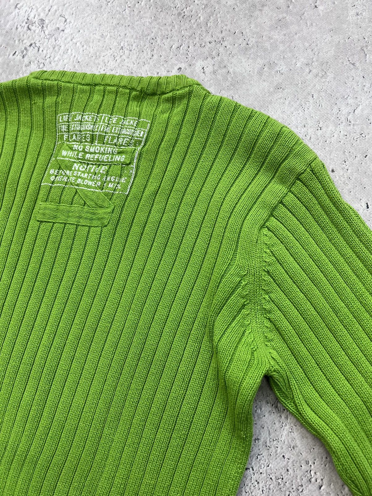 20471120 × Seditionaries VINTAGE Y2K Seditionaries Knitted Print 777 Stylish Sweater Size US M / EU 48-50 / 2 - 13 Thumbnail