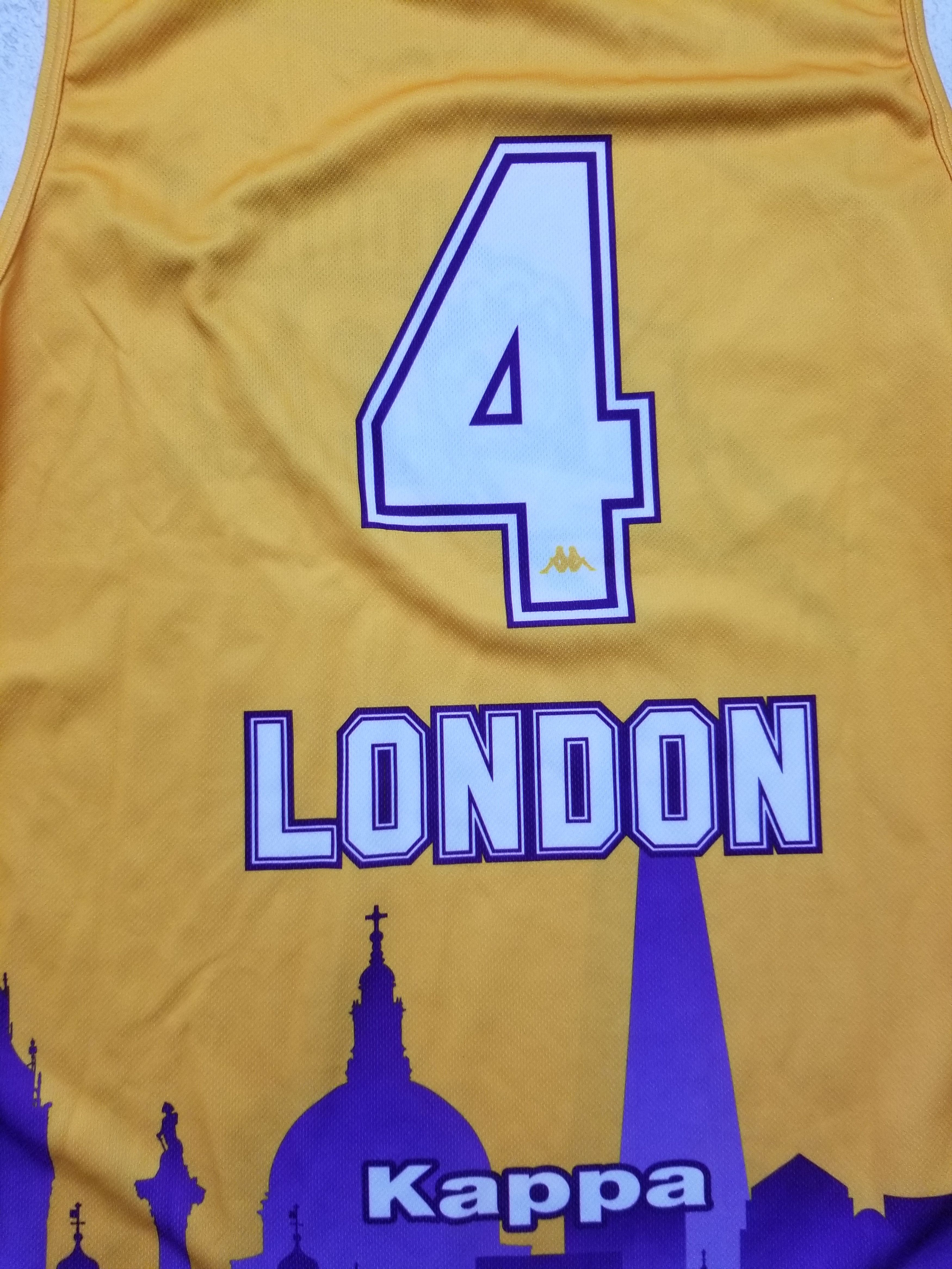 Kappa london lions cityscape youngbloods #4 kappa jersey Size US S / EU 44-46 / 1 - 8 Thumbnail