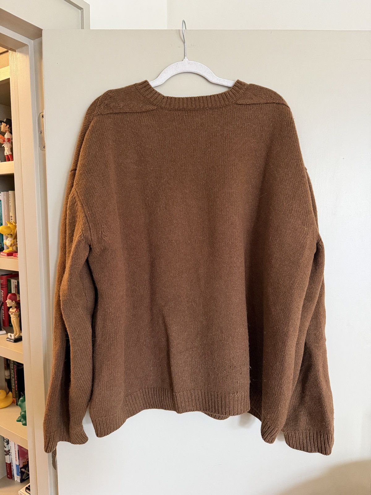 Studio Nicholson Studio Nicholson Hemyl English Lambswool Sweater Brown Size US XL / EU 56 / 4 - 3 Thumbnail