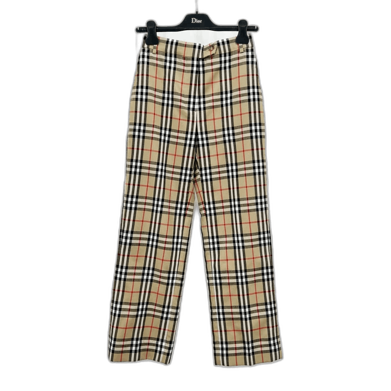 Burberry Burberry Classic Plaid Wool Casual Pants Size 22" - 1 Thumbnail