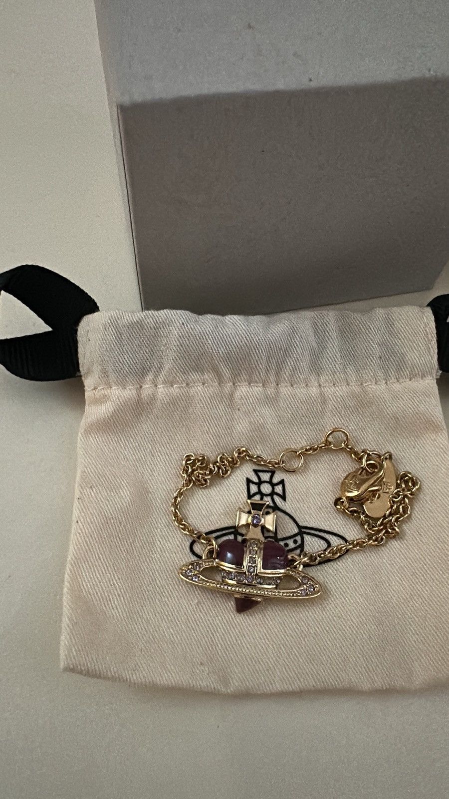 Vivienne Westwood Vivienne Westwood Heart Bracelet Size ONE SIZE - 1 Thumbnail