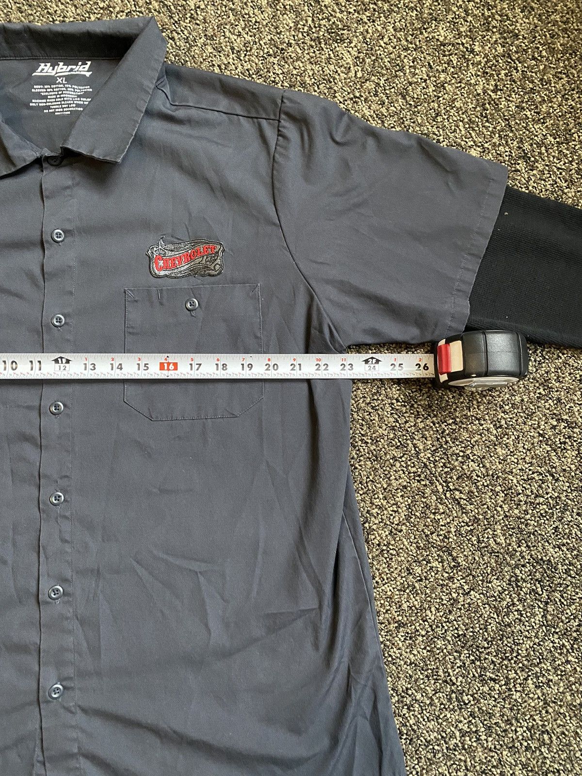 Chevrolet × Vintage 2000s Chevy Mechanics Shirt Size US XL / EU 56 / 4 - 6 Thumbnail