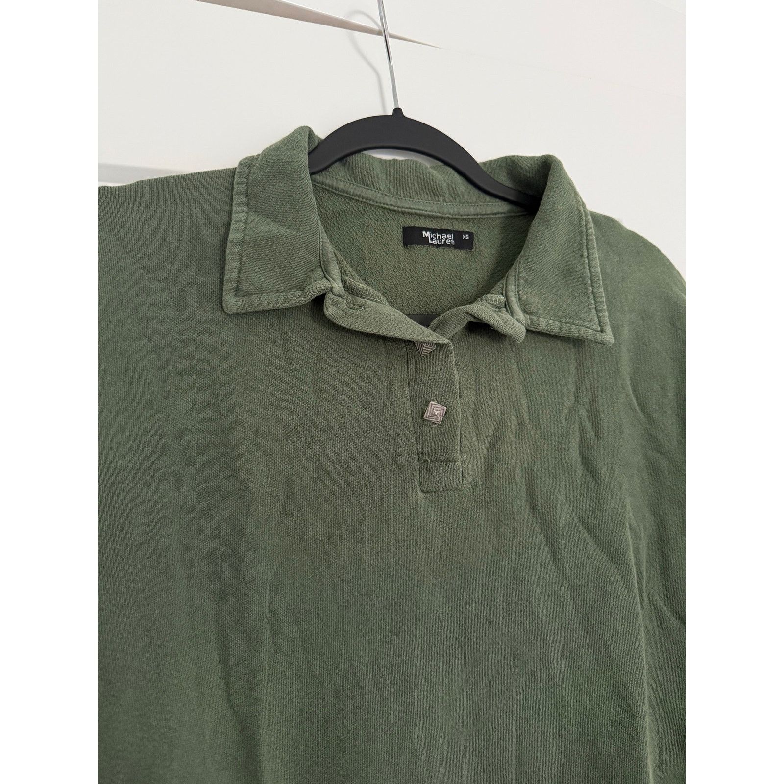 REVOLVE $132 New Michael Lauren Revolve Polo Crop - green - XS Size XS / US 0-2 / IT 36-38 - 3 Thumbnail