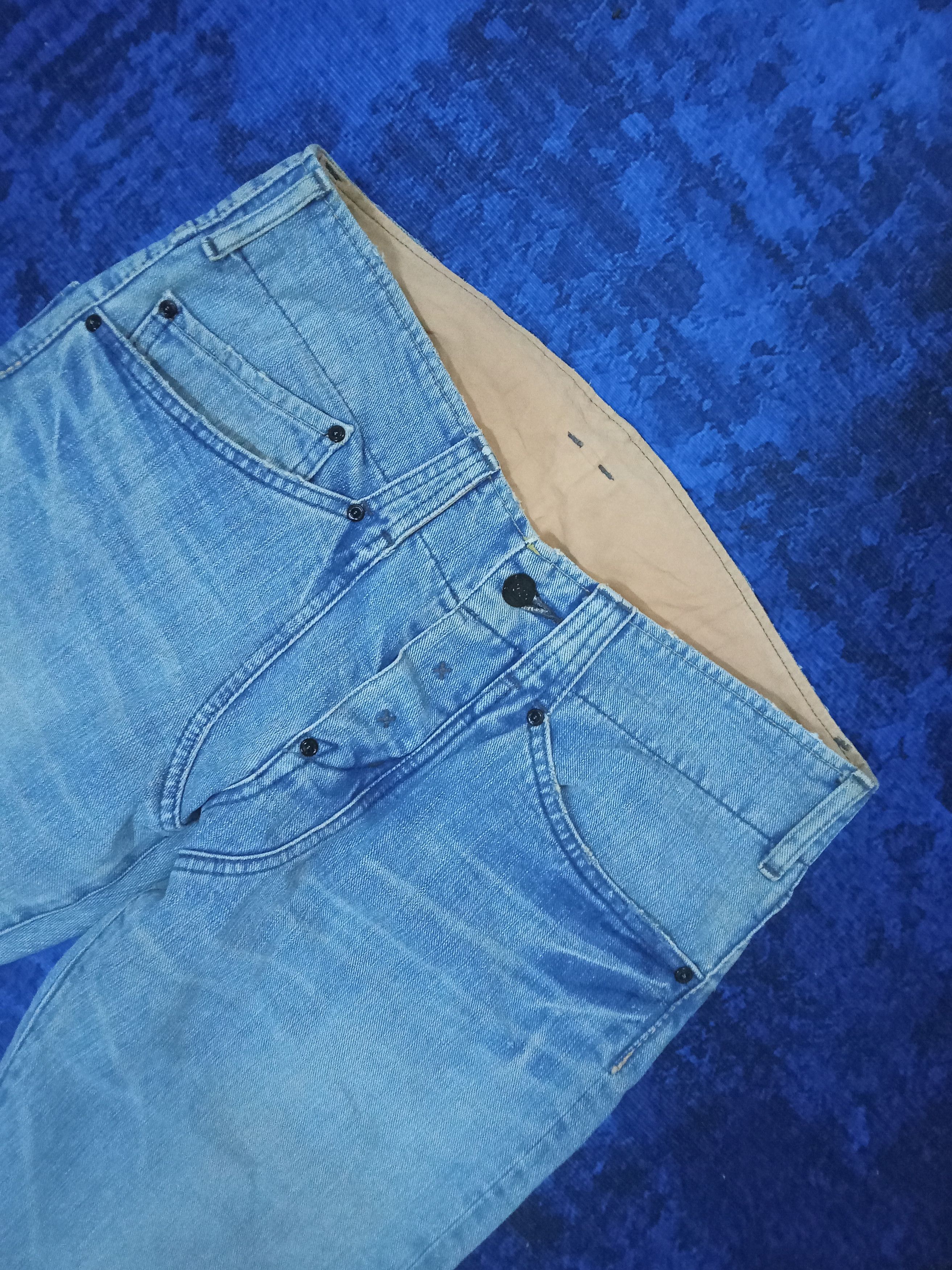 Lee Lee Rare Design Jeans Size 33" - 9 Thumbnail