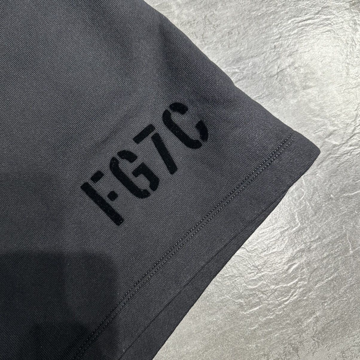 Fear of God Fear of God 7th FG7C Sweatshort - Black Size US 30 / EU 46 - 3 Thumbnail