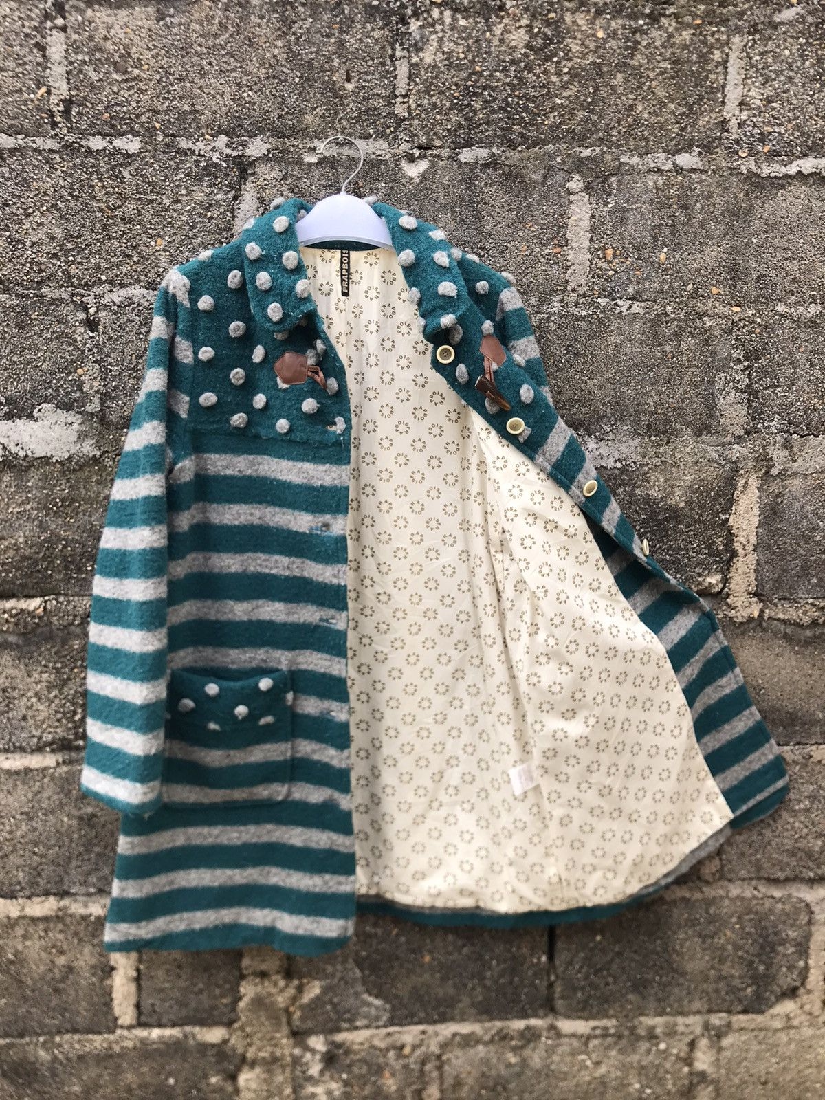 Frapbois ⚡️Vintage Frapbois By Issey Miyake Wool Duffle Coat Size S / US 4 / IT 40 - 9 Thumbnail