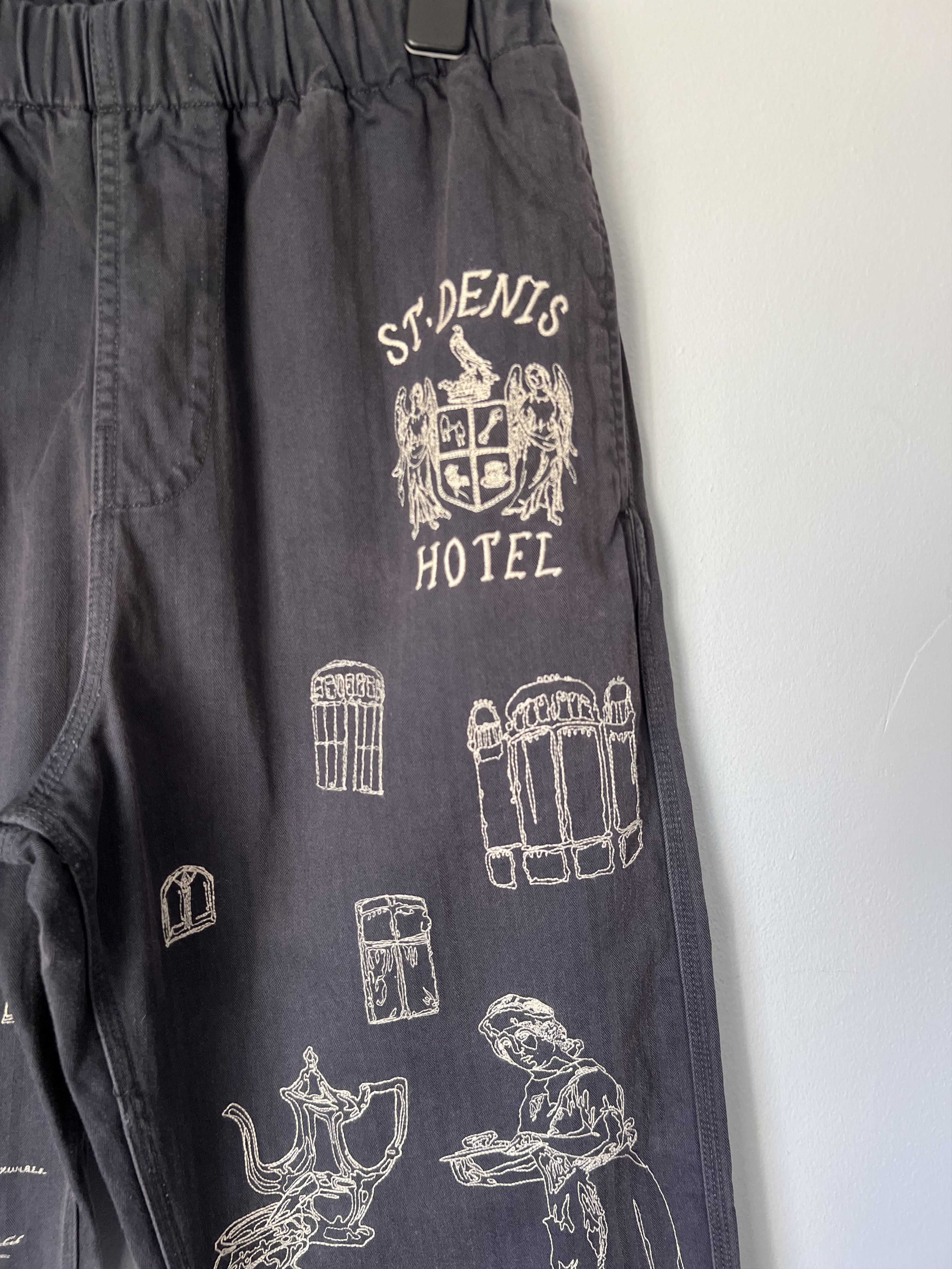 Samuel Zelig Samuel Zelig St. Denis Hotel Pants in Navy Size US 32 / EU 48 - 4 Thumbnail