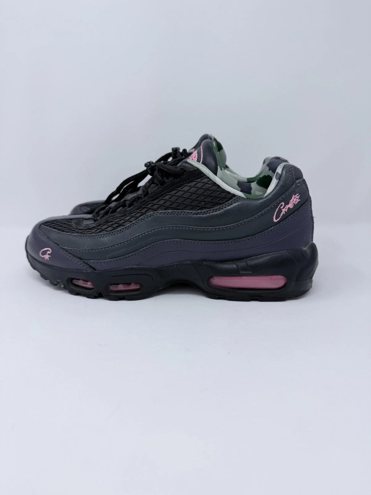Corteiz × Nike Corteiz Nike Air Max 95 Pink Beam Size US 9.5 / EU 42-43 - 4 Thumbnail