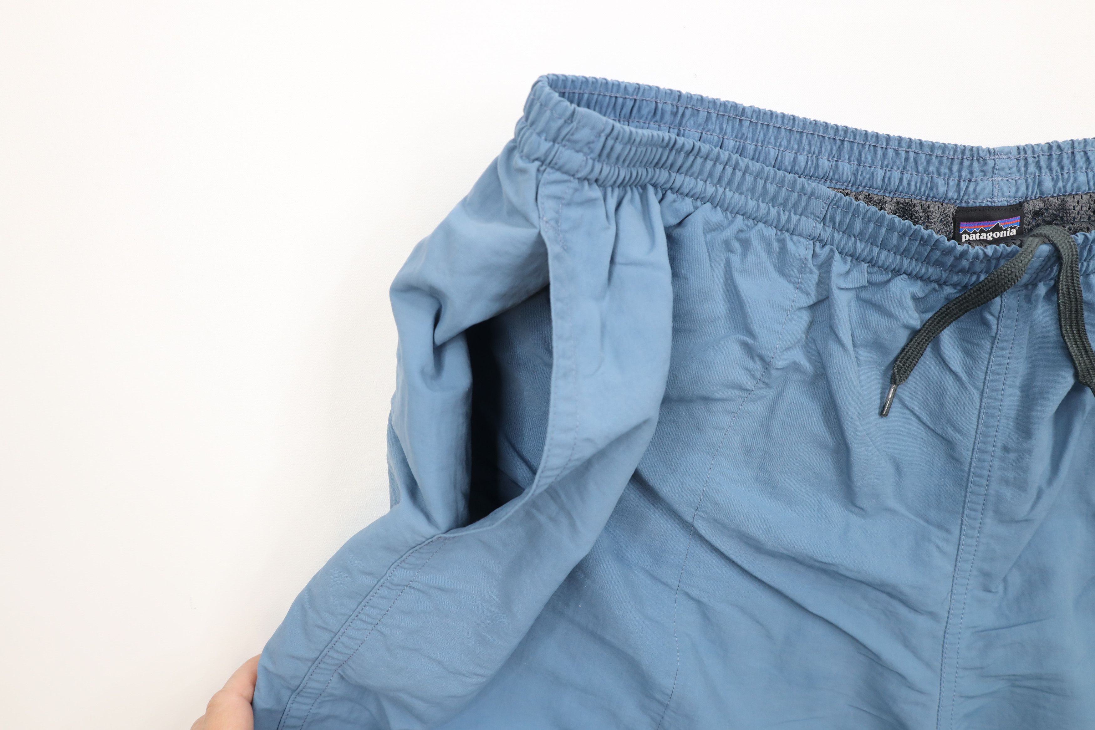 Patagonia × Vintage Patagonia Out Above Knee Lined Baggies Shorts Blue Nylon 7" Size US 38 / EU 54 - 6 Thumbnail