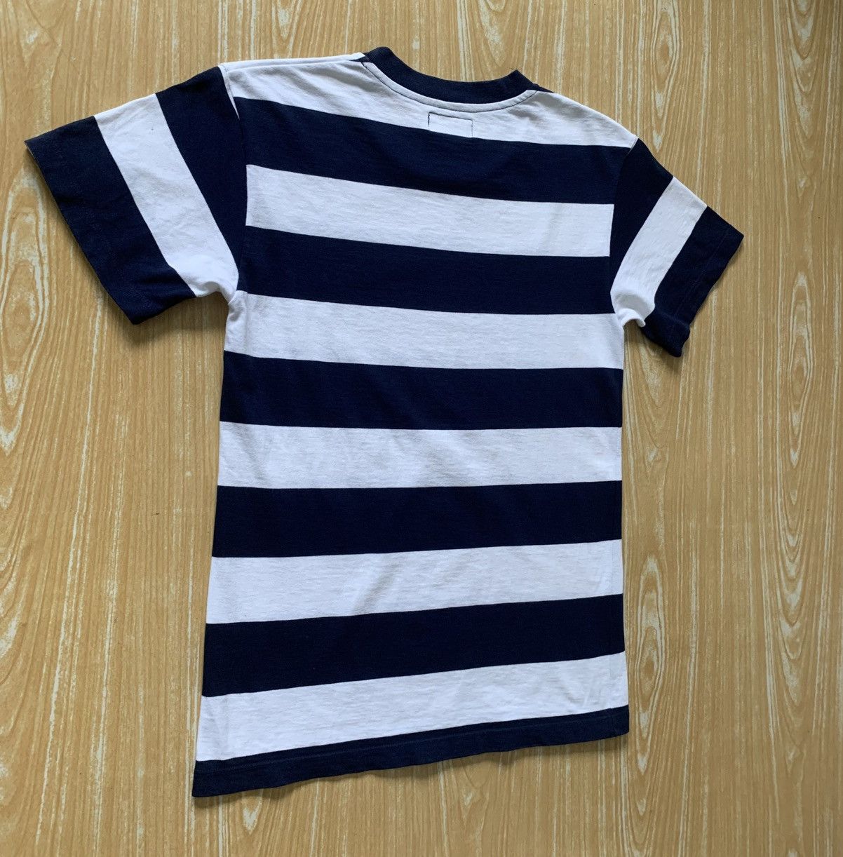 agnes b. 🔥 Agnes B Paris.. Blue White Lining Stripe T Shirt Size US S / EU 44-46 / 1 - 7 Thumbnail